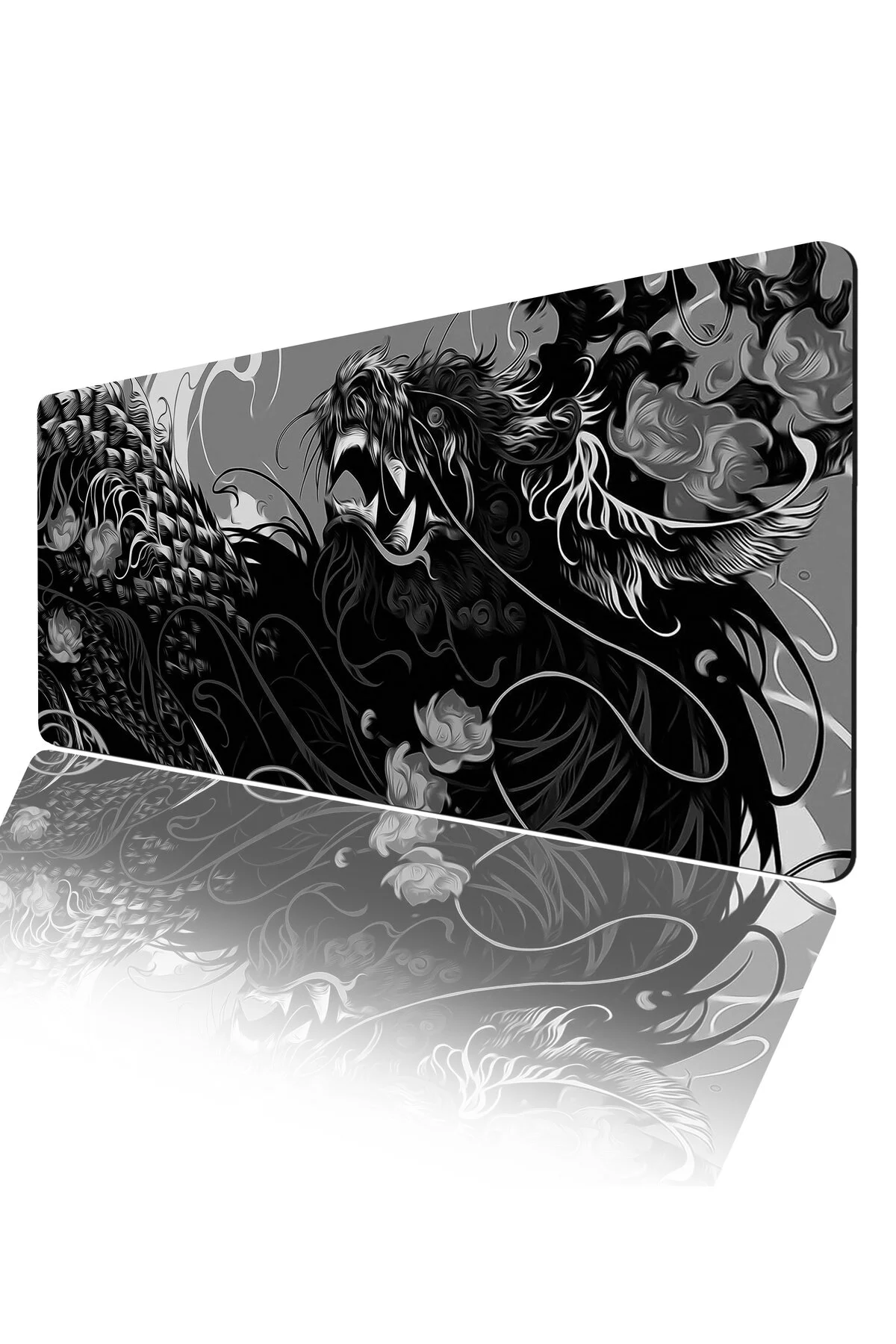 Black Dragon Gaming Mouse Pad – XL Geniş Yüzey - 70x30