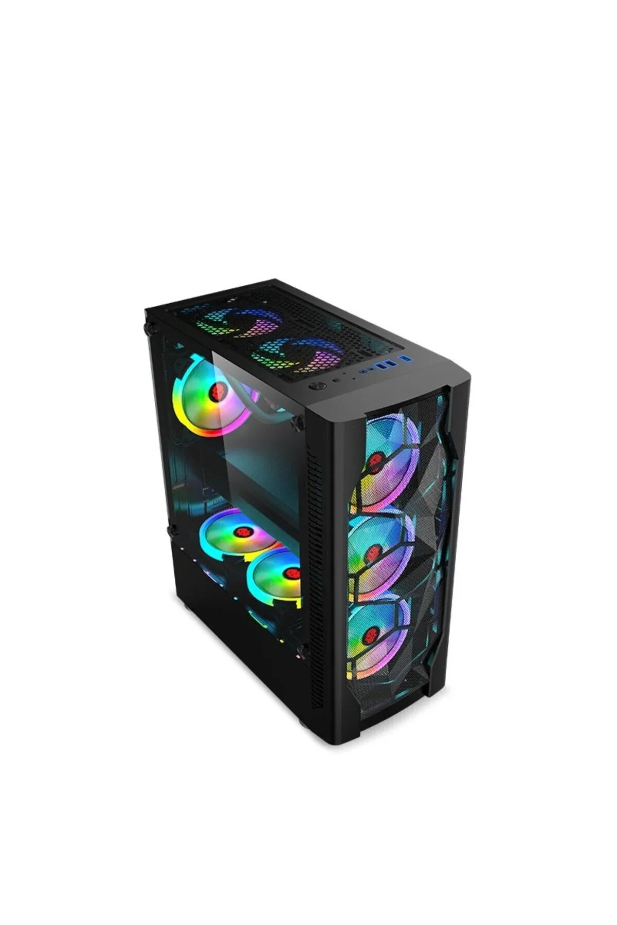 Dagmor BZ01 ATX Gaming Kasa – 3x USB, 4x120mm ARGB Fan