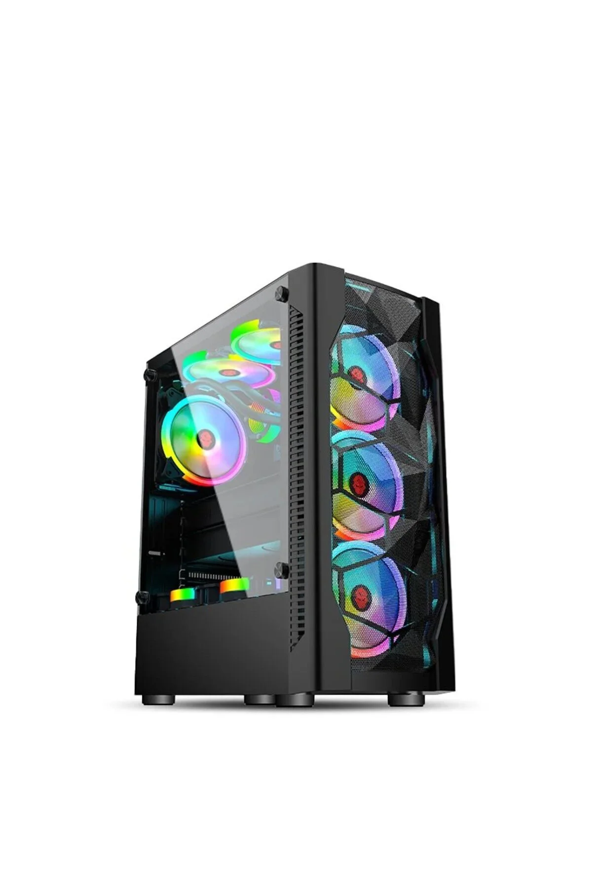 Dagmor BZ01 ATX Gaming Kasa – 3x USB, 4x120mm ARGB Fan