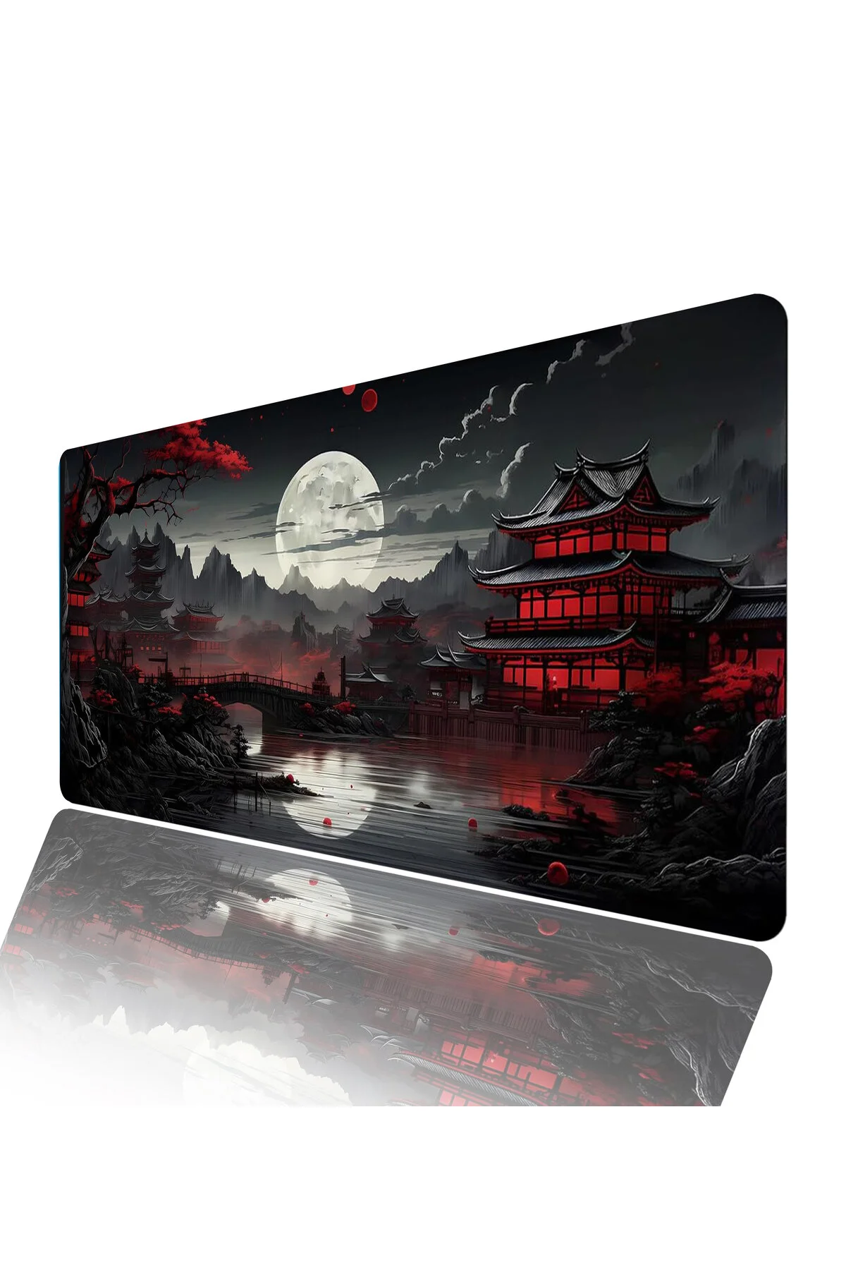 Red Temple Gaming Mouse Pad – XL Geniş Yüzey - 70x30